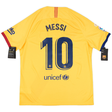 2019-20 Barcelona Away Shirt Messi #10 (XL)