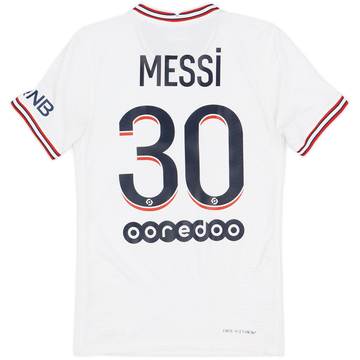 2021-22 Paris Saint-Germain Authentic Fourth Shirt Messi #30 - 8/10 - (XS)