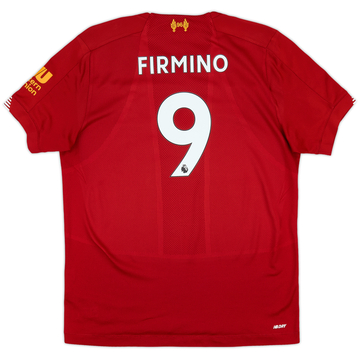 2019-20 Liverpool Home Shirt Firmino #9 - 6/10 - (XL.Boys)