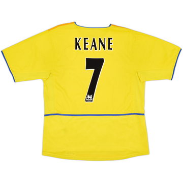2002-03 Leeds United Away Shirt Keane #7 - 5/10 - (L)