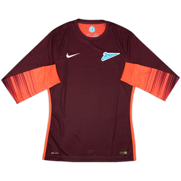 2015-16 Zenit Player Issue GK Shirt - 9/10 - (M)