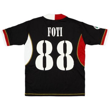 2005-07 Vicenza Match Issue Away Shirt Foti #88