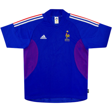 2002-04 France Home Shirt - 5/10 - (XL)