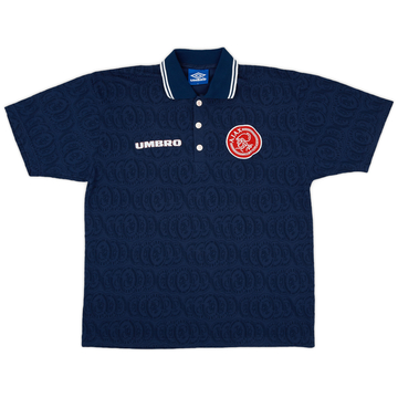 1997-98 Ajax Umbro Polo Shirt - 9/10 - (L)