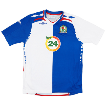 2007-08 Blackburn Home Shirt - 6/10 - (XL.Boys)
