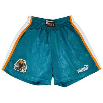 1996-97 Wolves Away Shorts - Very Good 6/10 - (S)