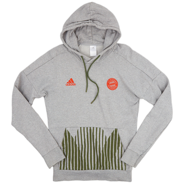 2018-19 Bayern Munich adidas Hooded Top - 9/10 - (S)