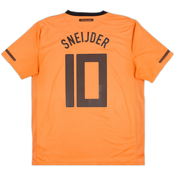 2010-11 Netherlands Home Shirt Sneijder #10 - 6/10 - (L)