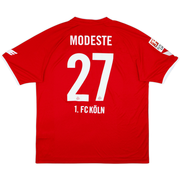 Camiseta de visitante del FC Koln 2015-16 Modeste #27 - 8/10 - (XXL)