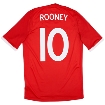 2010-11 England Away Shirt Rooney #10 - 5/10 - (S)