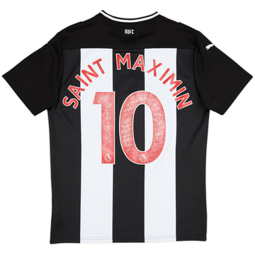 2019-20 Newcastle Home Shirt Saint-Maximin #10 - 5/10 - (M)