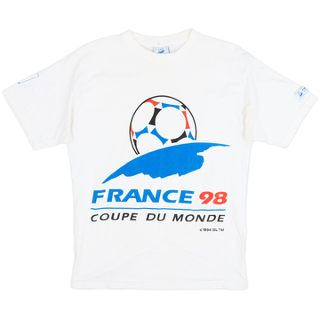 1998 France 98 Coupe Du Monde Graphic Tee - 7/10 - (M)