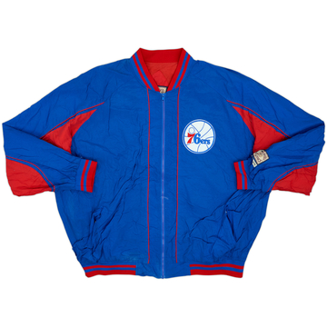 2000s Philadelphia 76ers NBA Hardwood Classics Full-Zip Jacket - 8/10 - (3XL)