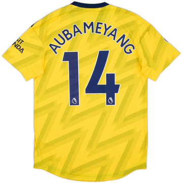 2019-20 Arsenal Authentic Away Shirt Aubameyang #17 - 8/10 - (S)