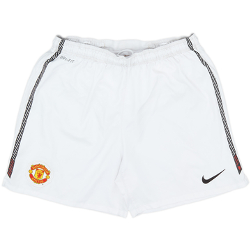 2010-11 Manchester United Home Shorts - 6/10 - (M)