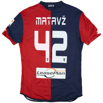 Camiseta de local del Genoa 2015-16 Matavz #42 - 8/10 - (L)