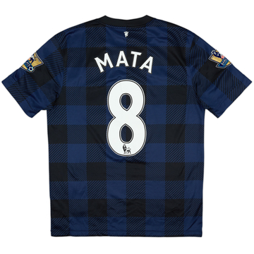 2013-14 Manchester United Away Shirt Mata #8 - 7/10 - (M)