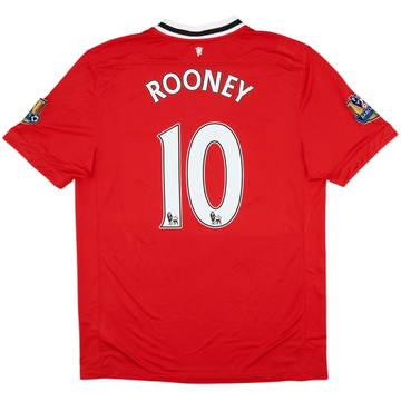 2011-12 Manchester United Home Shirt Rooney #10 - 5/10 - (L)