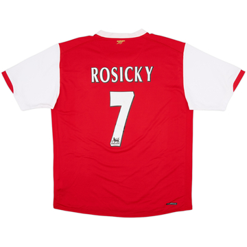 2006-08 Arsenal Home Shirt Rosicky #7 - 4/10 - (L)