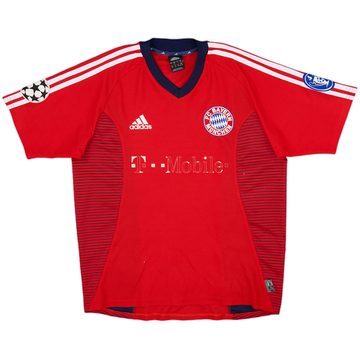 2002-03 Bayern Munich CL Shirt - 3/10 - (XL.Boys)