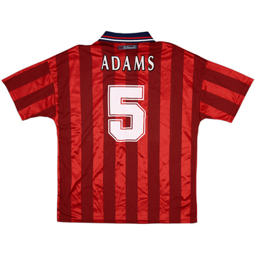 1997-99 England Away Shirt Adams #5 - 9/10 - (L)