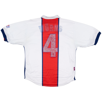 1998-99 Paris Saint-Germain Away Shirt Worns #4 - 4/10 - (L)