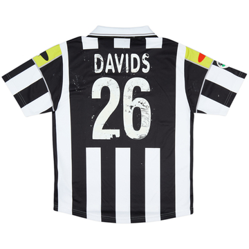 2000-01 Juventus Ciaoweb Home Shirt Davids #26 - 3/10 - (L)