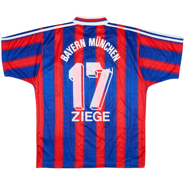 1995-97 Bayern Munich Home Shirt Ziege #17 - 4/10 - (L)