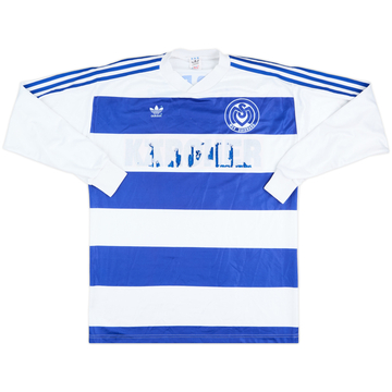 1992-93 MSV Duisburg Match Issue Home L/S Shirt #2