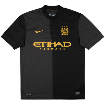 2013-14 Manchester City Away Shirt Laurens Vink #9 - 7/10 - (M)