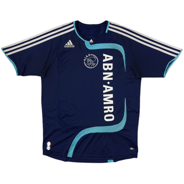 2007-08 Ajax Away Shirt Kubz #9 - 5/10 - (XL.Boys)