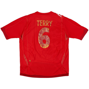 2006-08 England Away Shirt Terry #6 - 3/10 - (L)