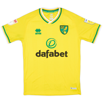 2020-21 Norwich City Home Shirt - 7/10 - (S)