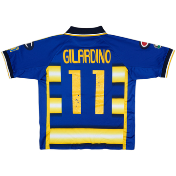 2003-04 Parma '90 Years' Home Shirt Gilardino #11 - 5/10 - (M)