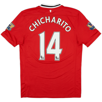 2011-12 Manchester United Home Shirt Chicharito #14 - 5/10 - (M)