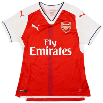 2016-17 Arsenal Home Shirt Tan #8 - 5/10 - (Women's M)