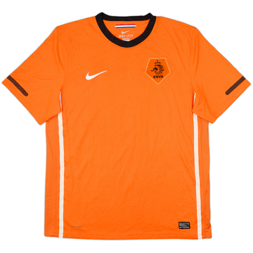 2010-11 Netherlands Home Shirt #14 - 10/10 - (L)