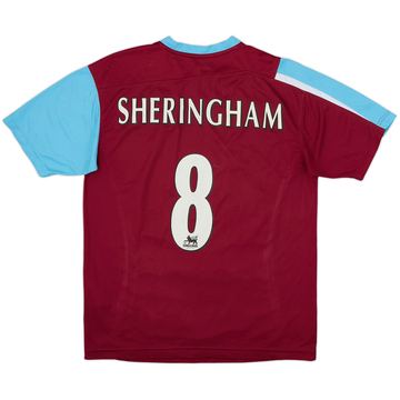 2005-07 West Ham Home Shirt Sheringham #8 - 3/10 - (M)