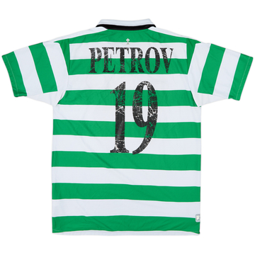 2004-05 Celtic Home Shirt Petrov #19 - 5/10 - (M)