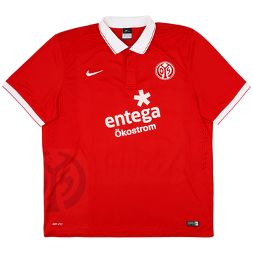 2014-15 FSV Mainz Home Shirt Harald #00 - 9/10 - (XXL)