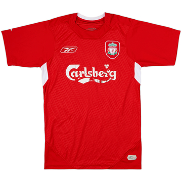 2004-06 Liverpool Home Shirt Jennifer - 3/10 - (XS)