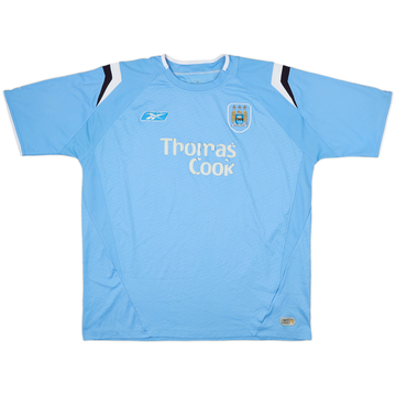 2004-05 Manchester City Home Shirt Trav #29 - 3/10 - (XXL)