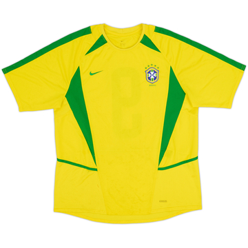 Camiseta de local de Brazil 2002-04 #9 - 6/10 - (M)