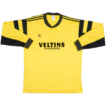 1980s Camiseta adidas Template de entrenamiento L/S #5 - 6/10 - (XL)