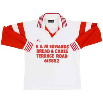 Camiseta L/S de plantilla Bukta #7 1980s - 7/10 - (S)