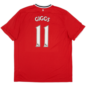 Camiseta de local del Manchester United 2011-12 Giggs #11 - 7/10 - (XXL)