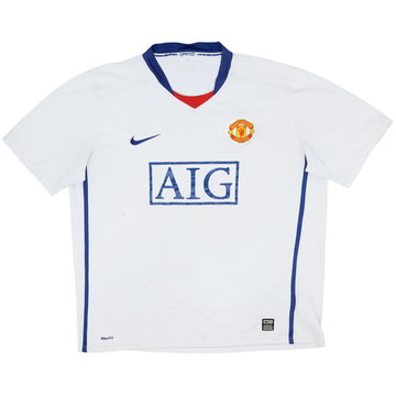 2008-10 Manchester United Away Shirt - 4/10 - (XL)
