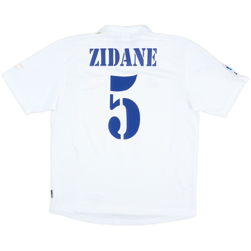 2001 Real Madrid Local Camiseta Zidane #5 - 7/10 - (L)