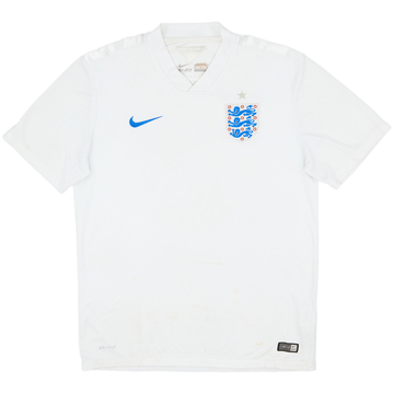 2014-15 England Home Shirt - 4/10 - (M)