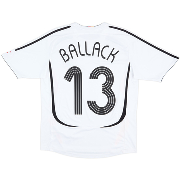 2005-07 Alemania Camiseta Local Ballack #13 - 6/10 - (XL.Boys)